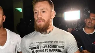 A lo rockstar: Así fue la salida de Conor McGregor de la cárcel