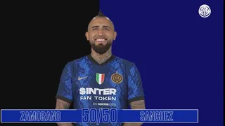 ¿Zamorano o Sánchez? El divertido cuestionario que respondió Arturo Vidal en Inter de Milán