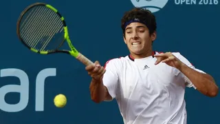 Christian Garín debutó con victoria en el torneo por parejas del Challenger de Campinas