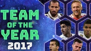 La UEFA dio a conocer el equipo del año 2017