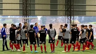 La Roja sub 17 se instaló en Montevideo para jugar dos amistosos con Uruguay
