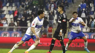 ¡Joyita! Zampedri le pegó de volea para el empate de la UC ante O’Higgins