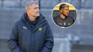 DT de Peñarol defiende a Brayan Cortés tras brillante debut en clásico