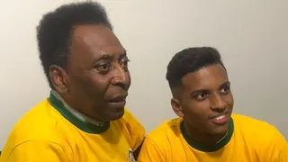 Pelé felicitó a Rodrygo tras doblete en Real Madrid: “Eres un iluminado”