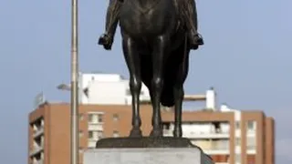 Las celebraciones de los hinchas de U. de Chile en Plaza Italia