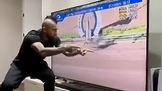 Arturo Vidal celebró grandioso triunfo de la yegua “Vita da Mamma” en el Hipódromo