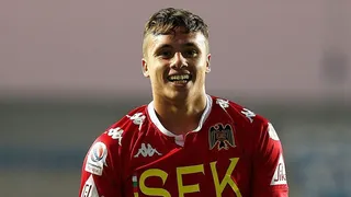 Bastián Yáñez anotó un golazo de zurda para dar la ventaja a Unión Española sobre Audax Italiano