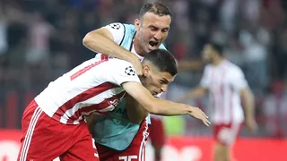 Olympiakos arrolló a Krasnodar y puso un pie en la fase de grupos de la Liga de Campeones