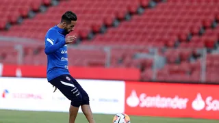 La Roja entrenó en el Estadio Nacional con miras al trascendental duelo ante Perú