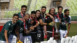 La celebración de Santiago Wanderers por su tercer título en la Primera B