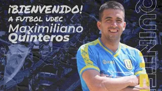 Universidad de Concepción reforzó su delantera con Maximiliano Quinteros