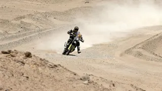 Pablo Quintanilla fue quinto en la séptima etapa del Dakar y se mantuvo octavo en la general