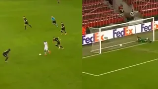 Candidato al Puskas: El maravilloso golazo de Kemar Roofe para Rangers en la Europa League