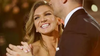 Simona Halep exhibió imágenes de su matrimonio en redes sociales