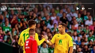 El noble mensaje de Claudio Bravo tras ser sustituido por Rui Silva ante Barcelona