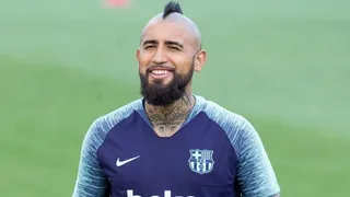 Marc-André ter Stegen le dio la bienvenida a Arturo Vidal a FC Barcelona
