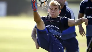 Universidad de Chile se entrena preparando su encuentro con Unión Española