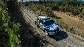 Jorge y Luis Martínez fueron los más rápidos en la primera fecha del Rally Mobil en Biobío