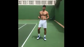 El exigente desafío que lanzó Novak Djokovic en redes sociales saltando la cuerda