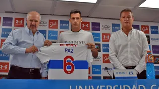 Nehuén Paz: Aceptar la propuesta de la UC tuvo que ver con mi charla con Gary Medel