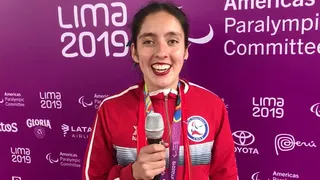 Amanda Cerna tras ganar plata en Lima: Estoy emocionada, todos los esfuerzos dieron frutos