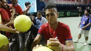 Copa Davis destacó fervorosa reacción del público con un quiebre de Tabilo