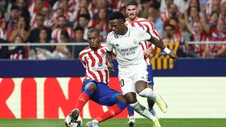 Los repudiables gestos racistas contra Vinicius Junior en el derbi de Madrid