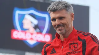 Sonríe Ortiz: Figura de Colo Colo no está descartada para el duelo ante U de Concepción