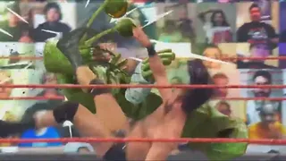 Estrellas de la WWE se unieron para darle una paliza al 2020