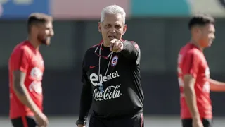 Reinaldo Rueda dirigió su primera práctica en “Juan Pinto Durán”