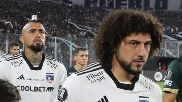 Arturo Vidal repasa a Maximiliano Falcón por su ausencia en Colo Colo