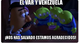 Los mejores memes tras inesperado empate de Brasil con Venezuela donde el protagonista fue el VAR