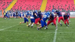 La sub 23 chilena de fútbol americano cayó ante equipo brasileño en su debut internacional