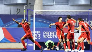 Chile accedió a las semis del hockey césped masculino tras golear a México