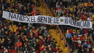 Díaz y las pifias de los hinchas de U. Española: No las escuché, estaba pendiente del partido