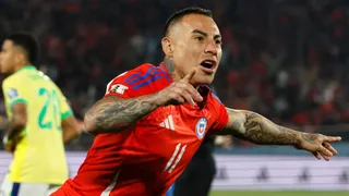 El espectacular triple récord que logró Eduardo Vargas con su gol en el Chile vs Brasil