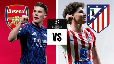 ¿Quién transmite Arsenal vs Atlético Madrid EN VIVO? Horario, canal y cómo ver la Champions League 2025-26 en Chile