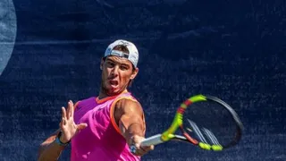 Nadal inició en el pasto del Mallorca Open su preparación para Wimbledon