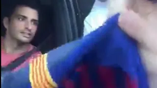 Carlos Sainz se negó a firmar camiseta de FC Barcelona y se ganó el aprecio de los madridistas