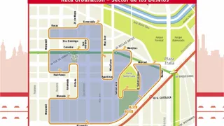 Revisa los desvíos de tránsito por la Urbanatlón en Santiago