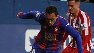 ¡El golpe de la fecha! Eibar de Fabián Orellana derribó a Atlético de Madrid