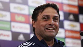 Angel Hoyos volvió a derrochar carisma en una rueda de prensa desde el CDA