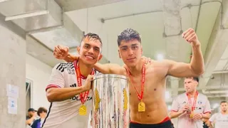 La íntima celebración del plantel de Colo Colo tras obtener la Copa Chile