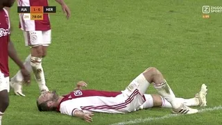 Daley Blind colapsó en amistoso de Ajax ante Hertha