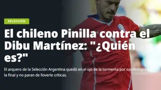 Pinilla fue portada en Olé por críticas a “Dibu” Martínez: “¿Quién es para burlarse de Mbappé?”