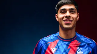 Las primeras palabras de Darío Osorio como jugador de Crystal Palace