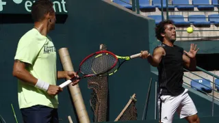 El equipo chileno de Copa Davis comenzó con los trabajos para la serie ante Ecuador