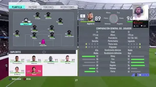 “¿Les gustó?”: Sergio Agüero se enojó y se cambió a sí mismo por Messi en el FIFA 20