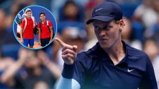 Jannik Sinner siguió los pasos de Nicolás Jarry y Tabilo