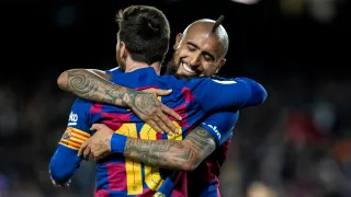 “Extraterrestre”: el mensaje de Arturo Vidal a Messi antes de su despedida